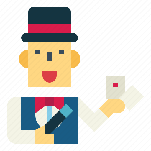 Card, show, man, magician, magic, tuxedo icon - Download on Iconfinder