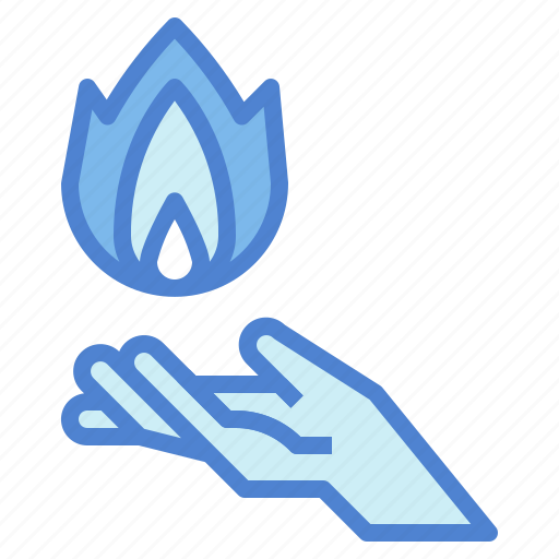 Magic, trick, fire, magician, hand, show icon - Download on Iconfinder