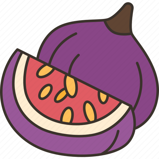 Figs, fruit, diet, organic, nutrition icon - Download on Iconfinder