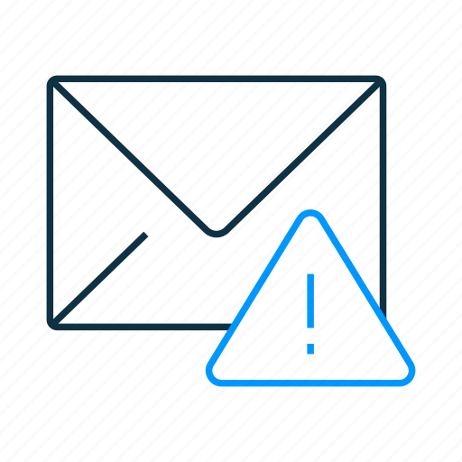 Mail, warning, email icon - Download on Iconfinder