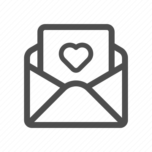 Favorite mail, love letter, romance, wedding invitation icon - Download on Iconfinder