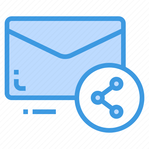 Email, envelope, letter, message, share icon - Download on Iconfinder