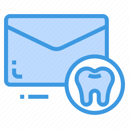 Dental, email, envelope, letter, message, tooth icon - Download on Iconfinder