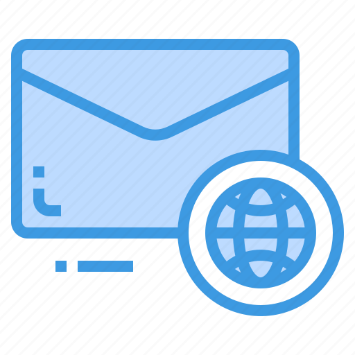 Email, envelope, letter, message, world icon - Download on Iconfinder