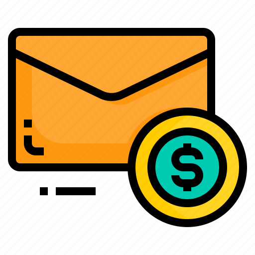 Dollar, email, envelope, letter, message, money icon - Download on Iconfinder