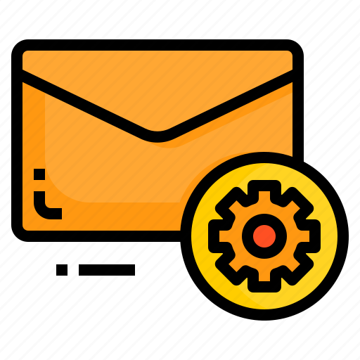 Email, envelope, letter, message, setting icon - Download on Iconfinder
