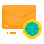 email, envelope, letter, message, world 