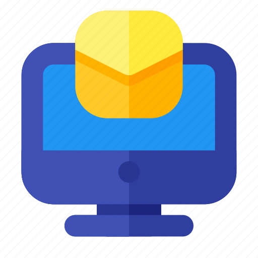 Email, envelope, mail, message, monitor, webmail, website icon - Download on Iconfinder