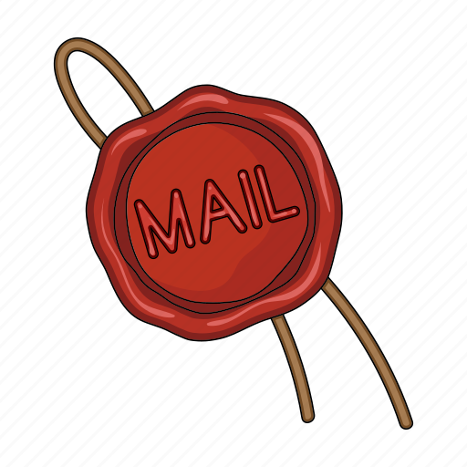 Mail, protection, seal, sealing wax icon - Download on Iconfinder