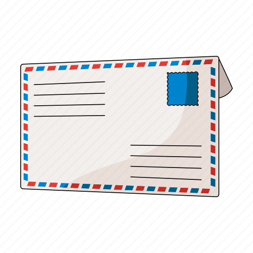 Correspondence, envelope, letter, mail, stamp icon - Download on Iconfinder