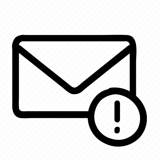 Spam, envelope, mail error, message error, virus, warning mail icon - Download on Iconfinder