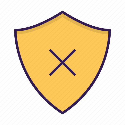 Delete, protection, security, shield icon - Download on Iconfinder