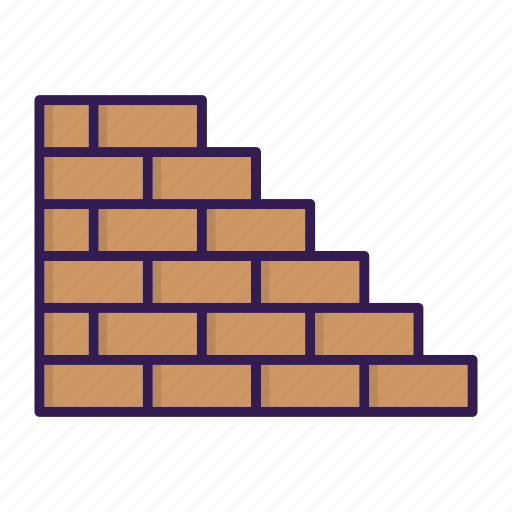 Brick, build, mason, wall icon - Download on Iconfinder