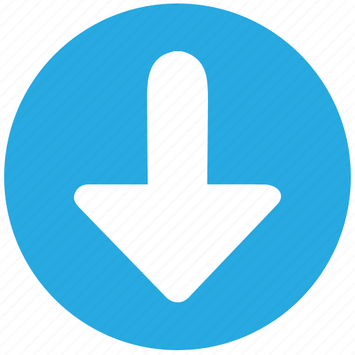 Down, download, save, save icon, guardar icon - Download on Iconfinder