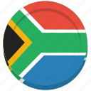 africa, flag, south, country