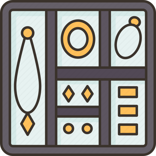 Jewelry, trays, display, storage, accessories icon - Download on Iconfinder