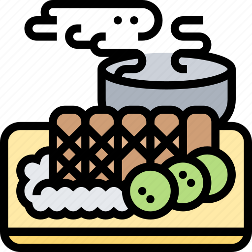 Chicken, rice, food, meal, hainanese icon - Download on Iconfinder