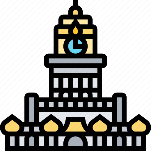 Clock, tower, building, colonial, malaysia icon - Download on Iconfinder