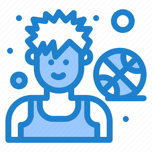 Athlete, avatar, basketball, man, player icon - Download on Iconfinder