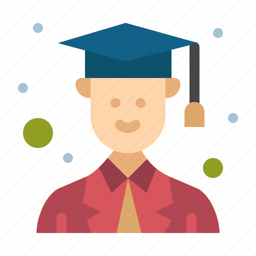 Avatar, graduate, male icon - Download on Iconfinder