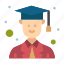 avatar, graduate, male 
