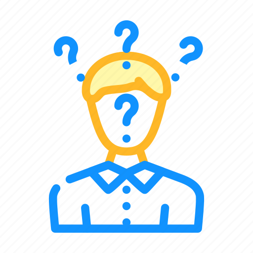 Searching, answers, male, business, expression, madness icon - Download on Iconfinder