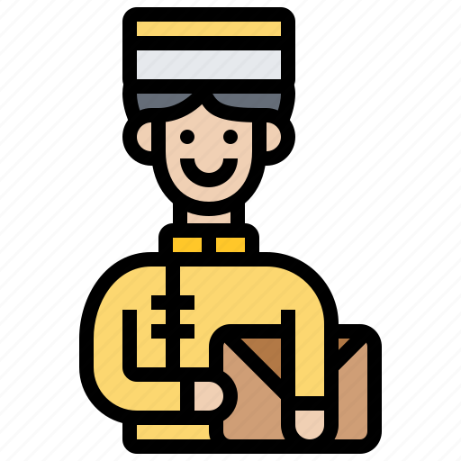 Bellboy, doorman, hotel, job, service icon - Download on Iconfinder