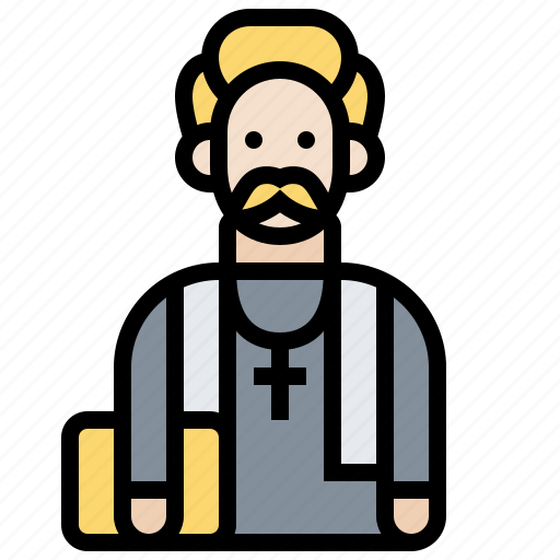 Catholic, christian, church, priest, religion icon - Download on Iconfinder