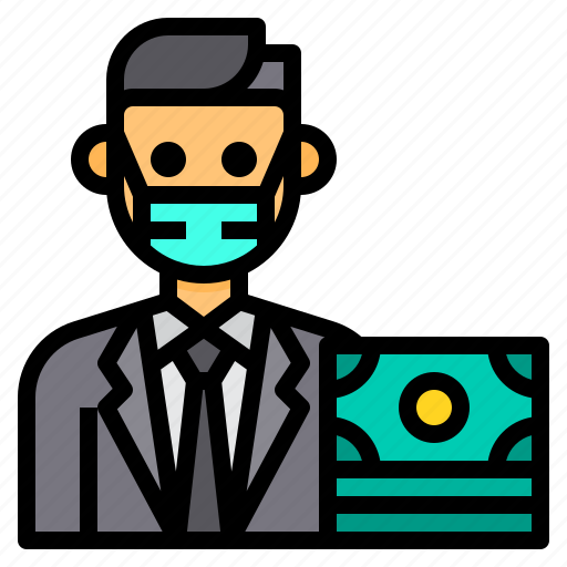 Banker, avatar, occupation, man, accountant icon - Download on Iconfinder