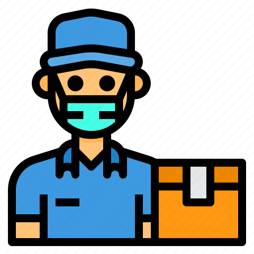 Delivery, man, avatar, occupation, postman icon - Download on Iconfinder