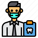 dentist, avatar, occupation, man, jobs