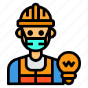 electrician, avatar, occupation, man, job