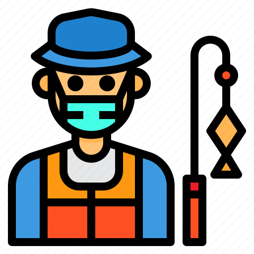 Fisherman, avatar, occupation, man, fisher icon - Download on Iconfinder
