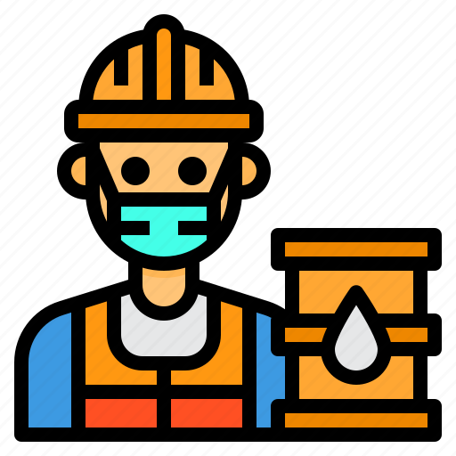 Worker, oil, refininery, avatar, occupation, man icon - Download on Iconfinder
