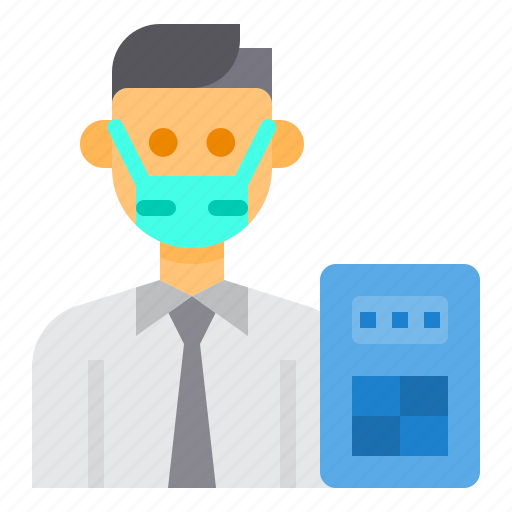 Accountant, avatar, occupation, man, calculator icon - Download on Iconfinder