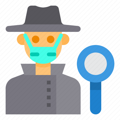 Detective, avatar, occupation, man, people icon - Download on Iconfinder