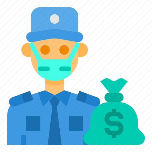 Guard, avatar, occupation, man, money icon - Download on Iconfinder