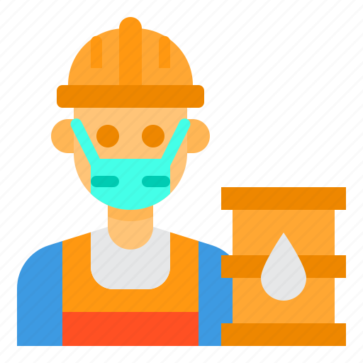Worker, oil, refininery, avatar, occupation, man icon - Download on Iconfinder