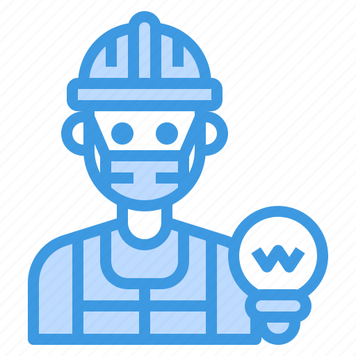 Electrician, avatar, occupation, man, job icon - Download on Iconfinder