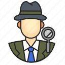 avatar, detective, male, profession