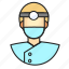 avatar, dentist, man, profession 