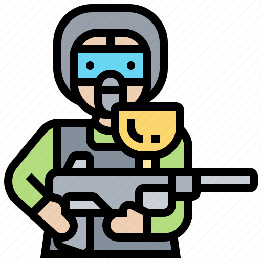Battle, fighting, game, paintball, team icon - Download on Iconfinder