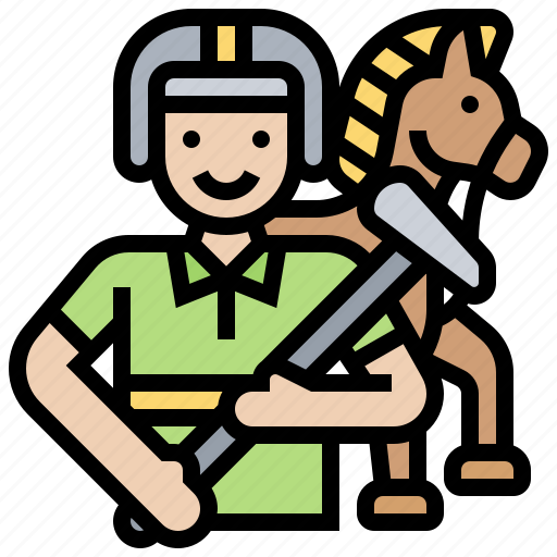 Horse, mallets, polo, ride, sport icon - Download on Iconfinder
