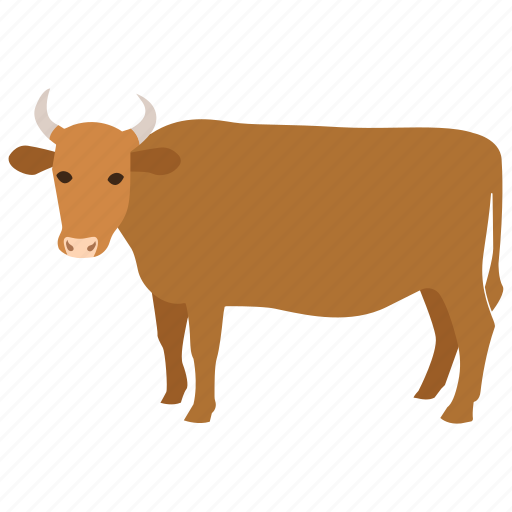 Beef, bull, cow, dairy, farm, ox, steer icon - Download on Iconfinder