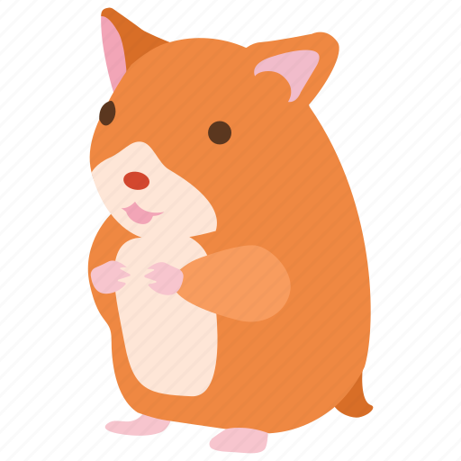 Cute, golden, hamster, mouse, pet, rodent icon - Download on Iconfinder