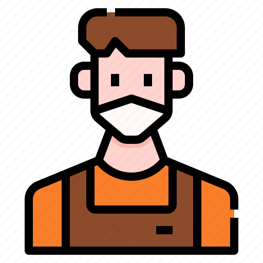 Avatar, barista, man, mask, people, user icon - Download on Iconfinder