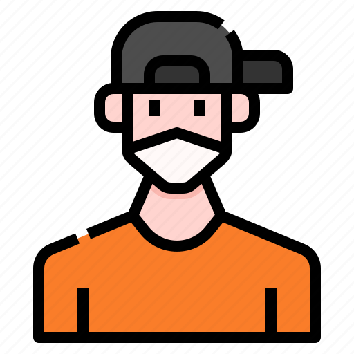 Avatar, cap, man, mask, people, user icon - Download on Iconfinder