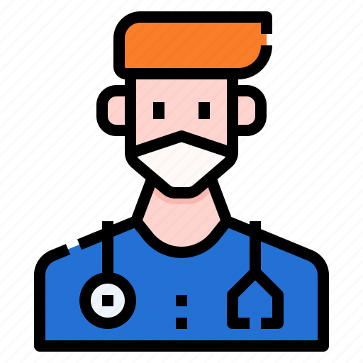 Avatar, doctor, man, mask, people, user icon - Download on Iconfinder
