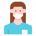 avatar, boy, hair, long, man, mask, user