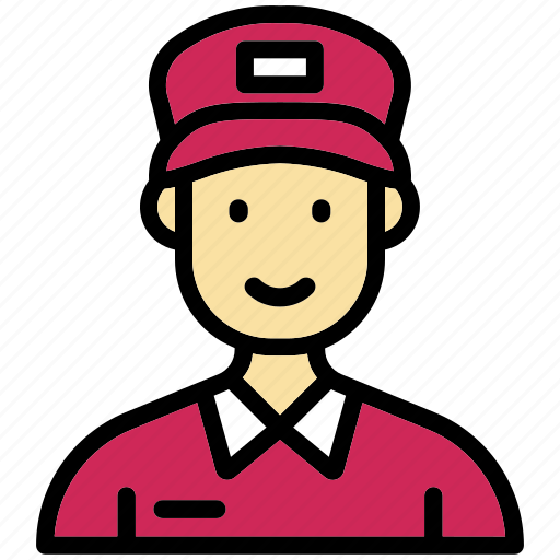 Delivery, man, courier, package, shipping icon - Download on Iconfinder
